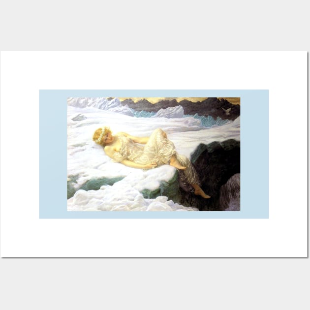 Heart of Snow - Edward Robert Hughes Wall Art by forgottenbeauty